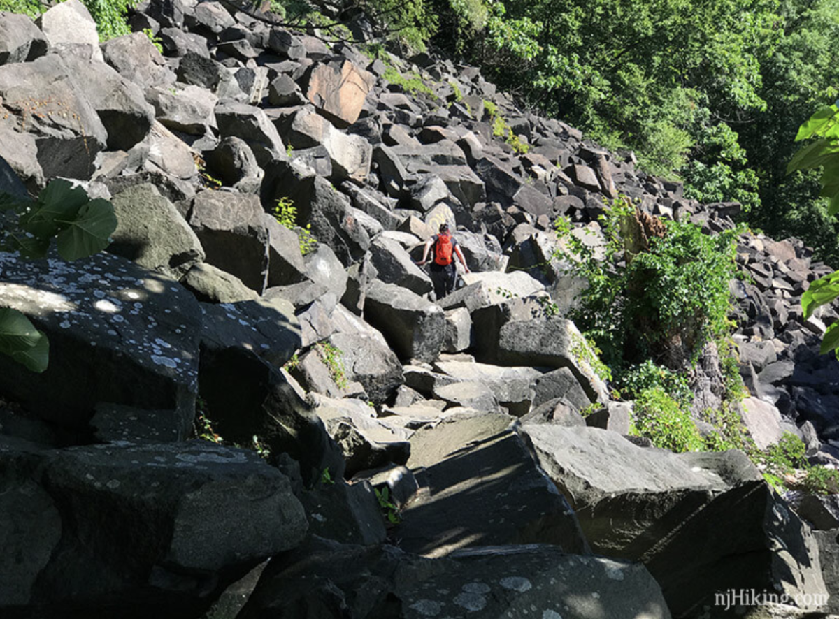 The Giant Stairs at the Palisades Interstate Park. (njhiking.com)